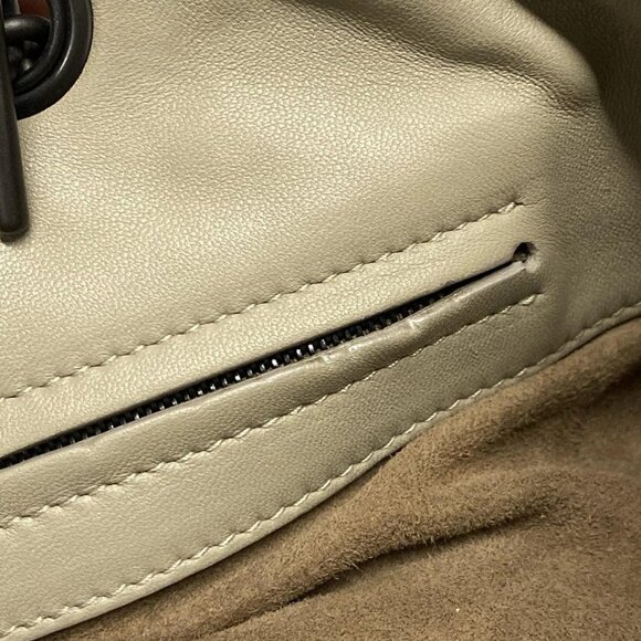 Auth BOTTEGA VENETA Intrecciato - Gray Leather B********* Tote Bag - Picture 15 of 16